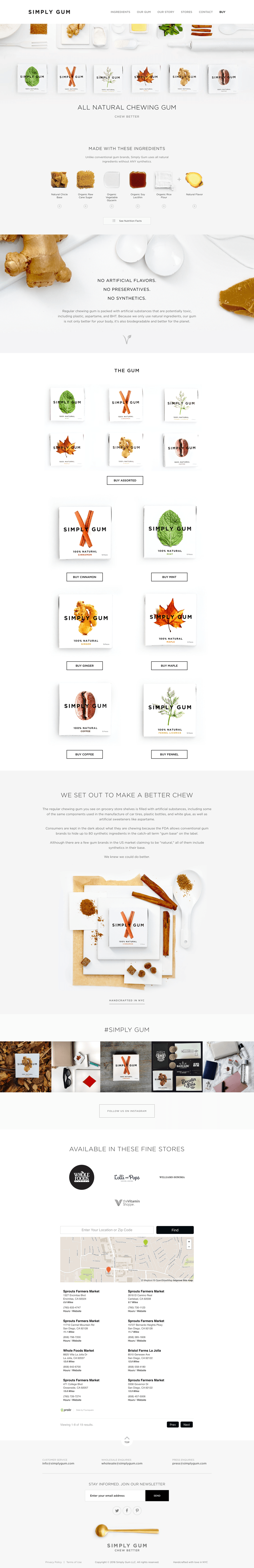 Simply Gum - All Natural Chewing Gum